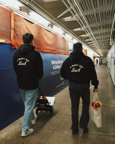'It Wasn't Just Luck' Hoodie