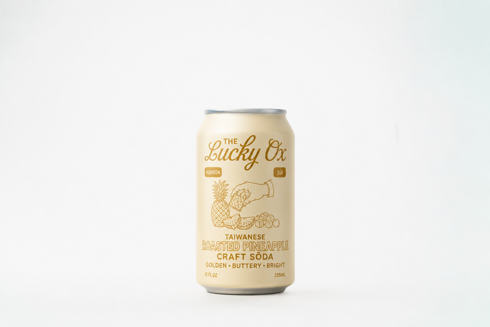 Taiwanese Roasted Pineapple Sparkler 12-Pack (Can)